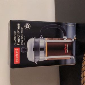 Brand new Bodum Chambord french press - 8 cups
